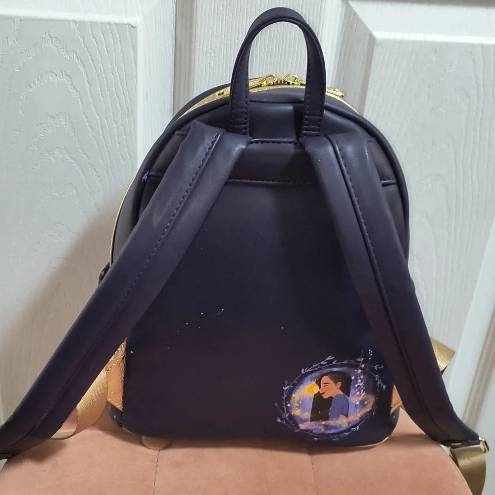 Disney Parks Disney 100 Wish Asha Loungefly Mini Backpack - Picture 5 of 11